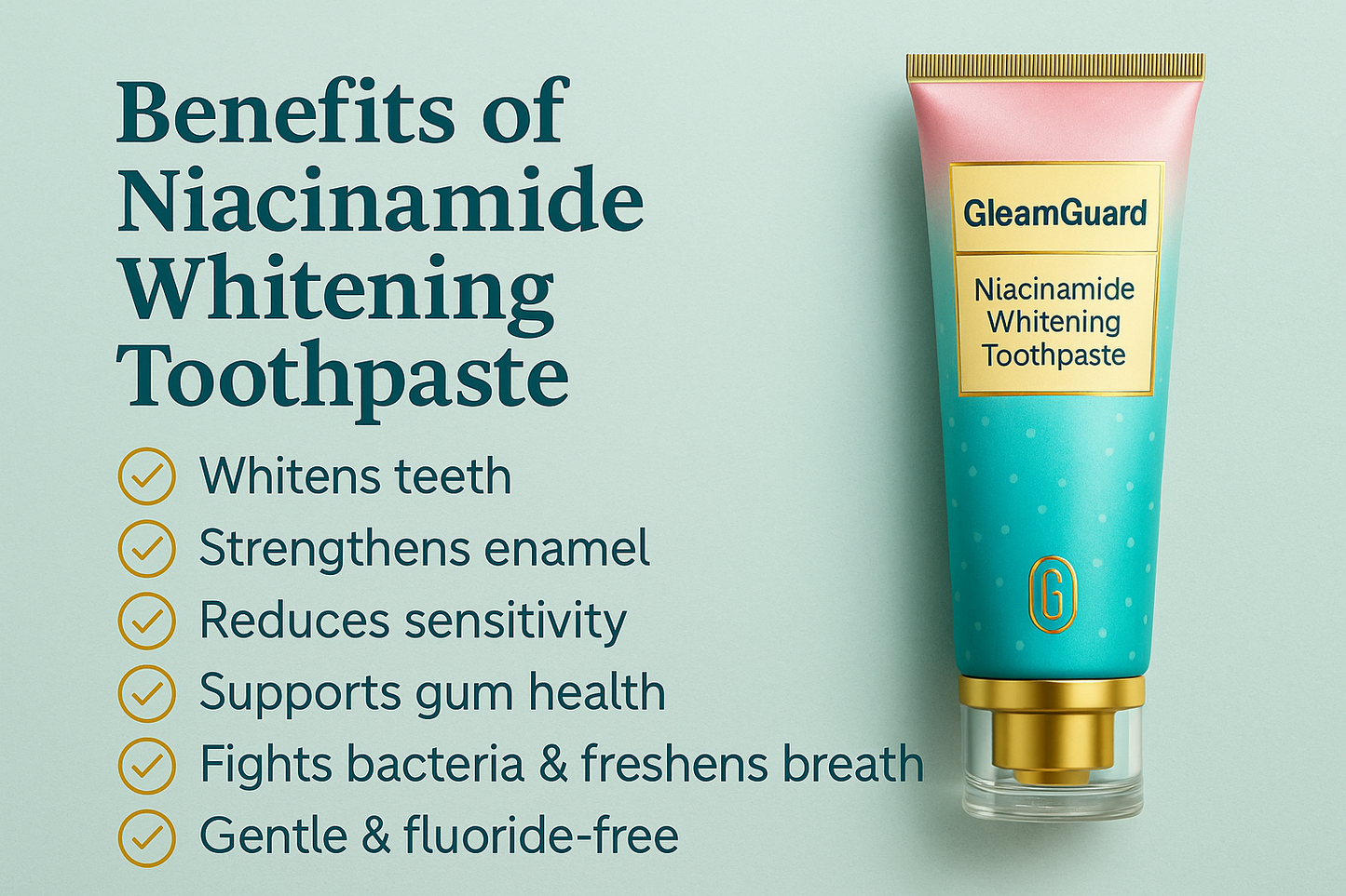 GleamGuard™️  Whitening Toothpaste