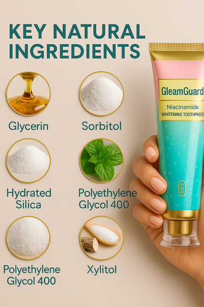 GleamGuard™️  Whitening Toothpaste