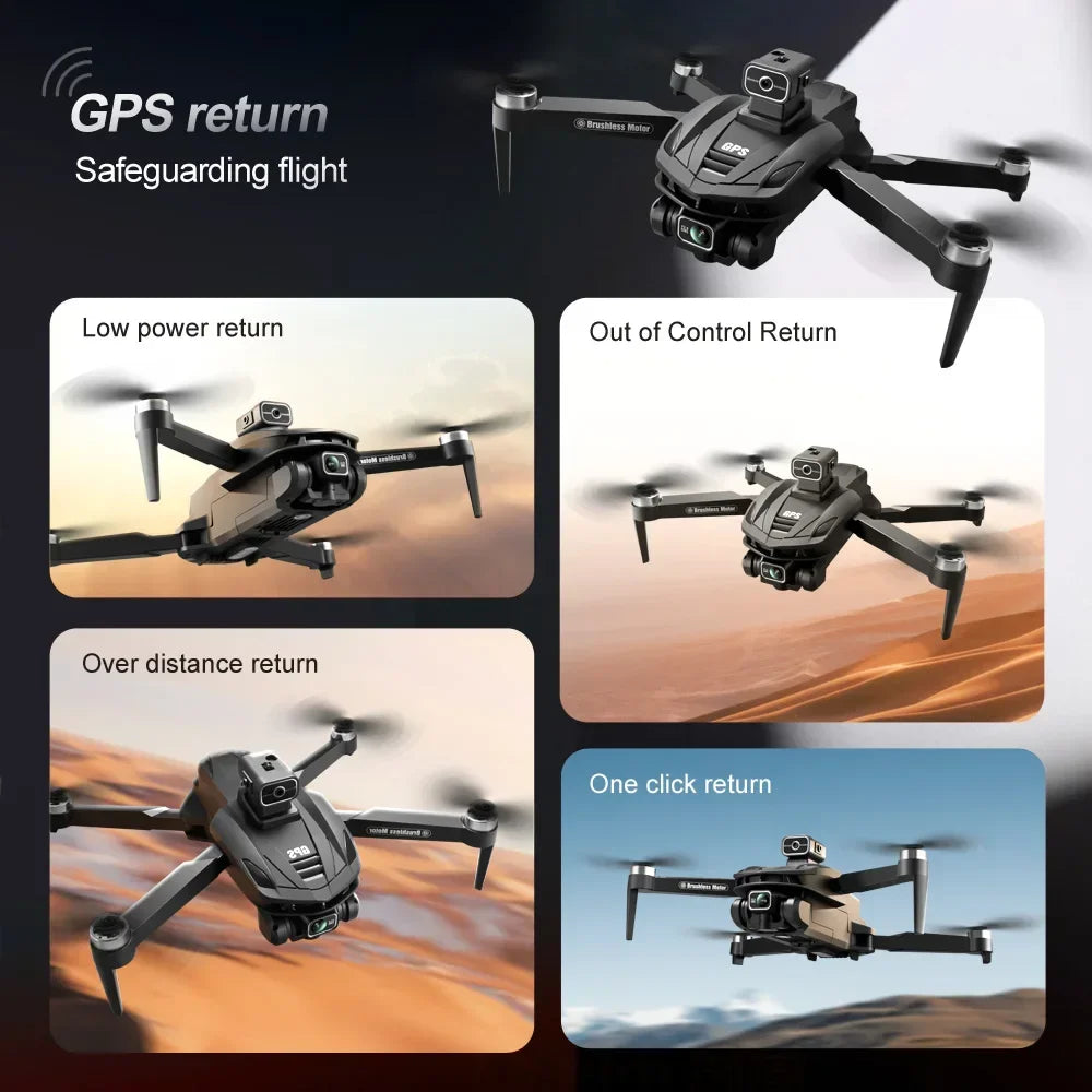 For Xiaomi V168 Drone 8K 5G GPS Professional HD