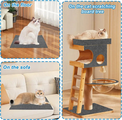 Self-Adhesive Carpet Cats Scratch Board